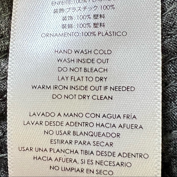 MICHAEL Michael Kors Gunmetal Sequin Scoop Neck Top with Cap Sleeves XS NWT - Picture 8 of 10